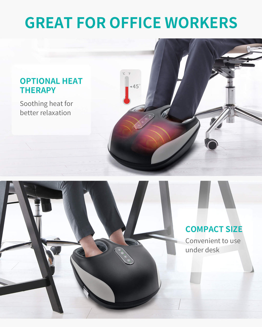 Nekteck Full Wrap Foot Massager Machine